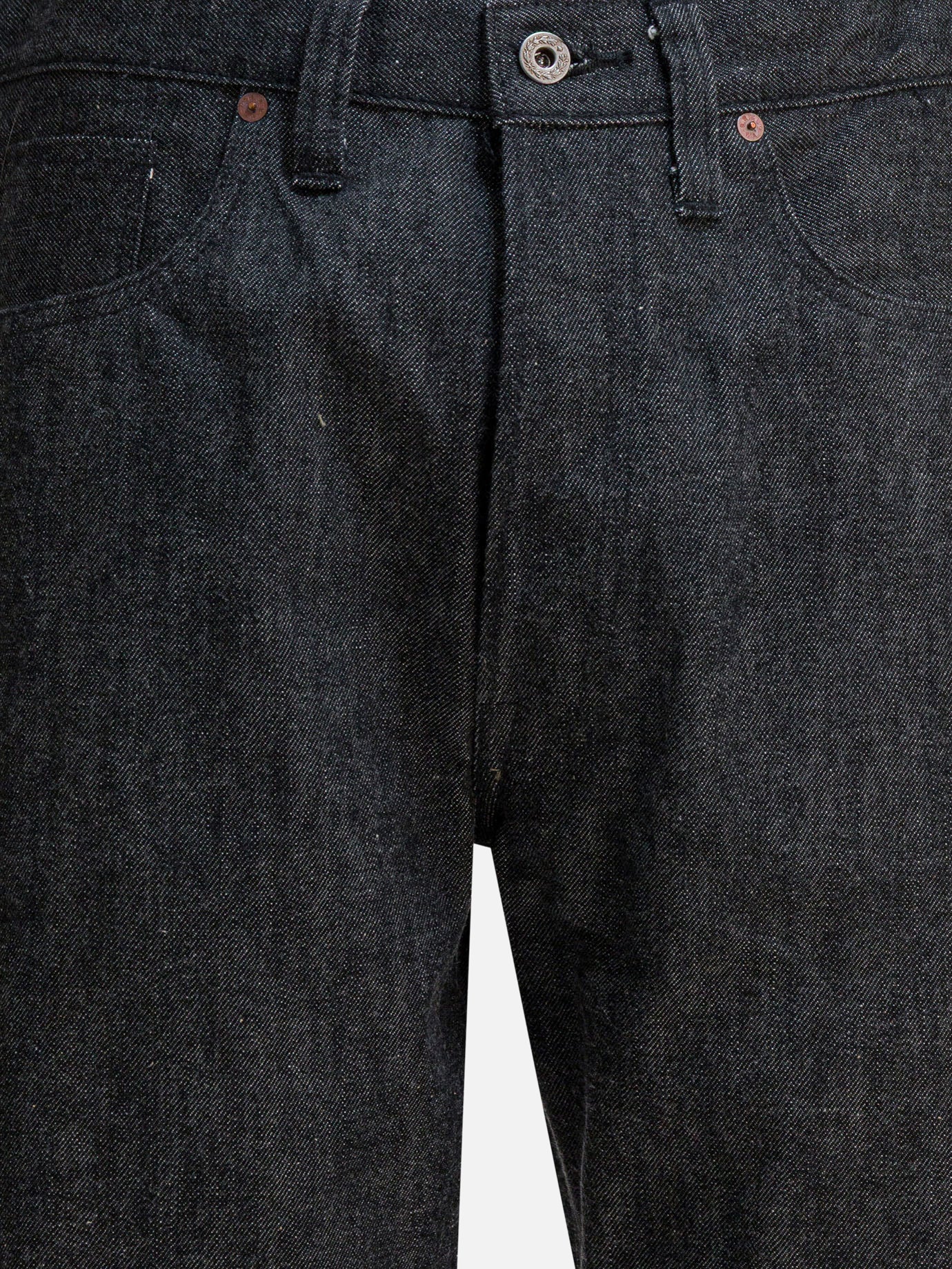Straight-leg jeans Solid colour  Black - Buzz Rickson's Men | PDP | VIETTI Online Store | Zoom-Modal_3
