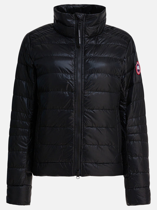 Piumini corti Logo  Nero - Canada Goose Uomo | VIETTI Online Store 
