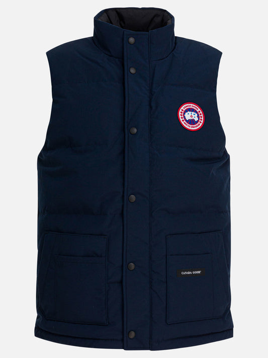 Giacche smanicate Logo  Blu - Canada Goose Uomo | PLP | VIETTI Online Store 
