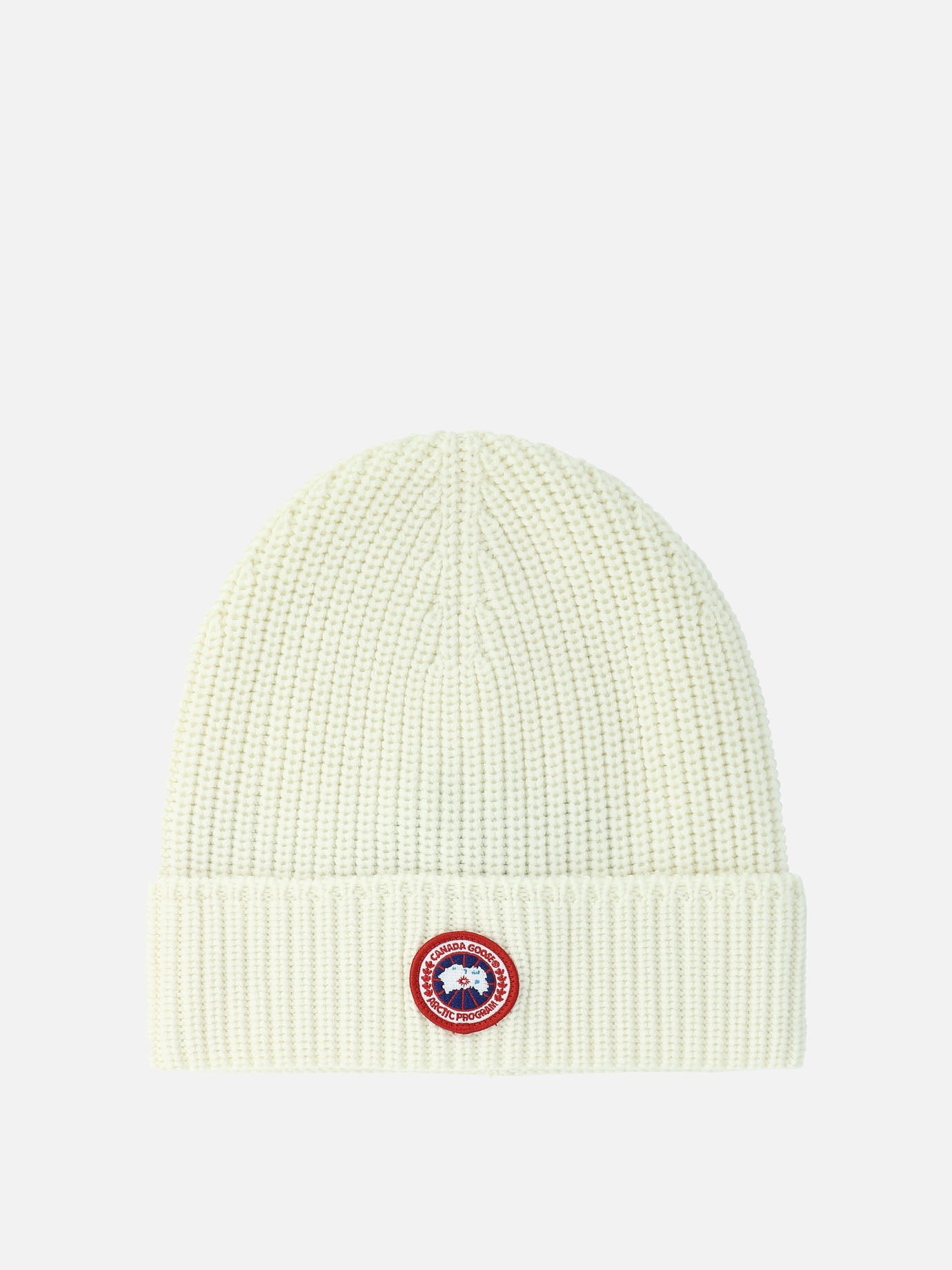 Beanies 100% wool  Beige - Canada Goose Men | PDP | VIETTI Online Store | thumbnail