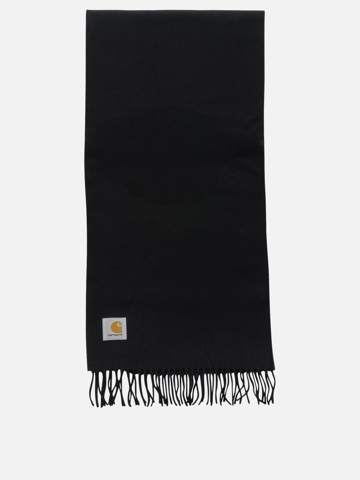 Fringed scarves 100% wool  Black - Carhartt WIP Men | PDP | VIETTI Online Store | Zoom-Modal
