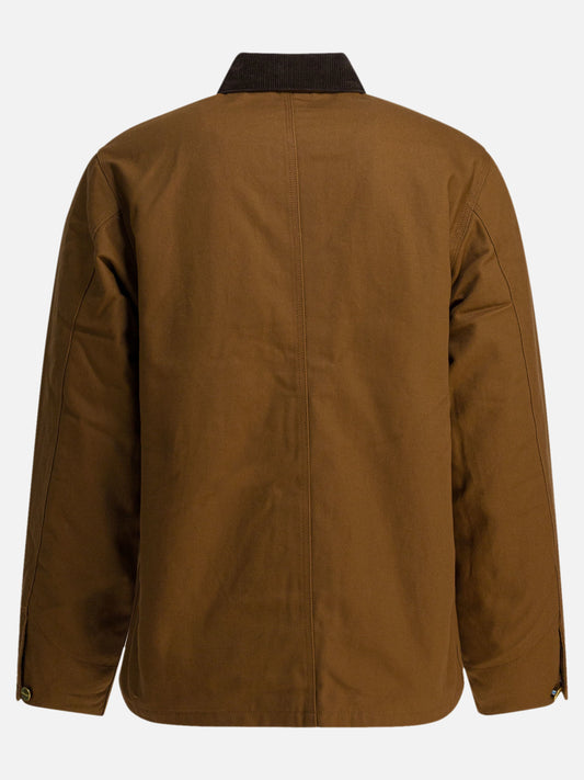 Giacche leggere & Trapuntate Logo  Marrone - Carhartt WIP Uomo | VIETTI Online Store | 2

