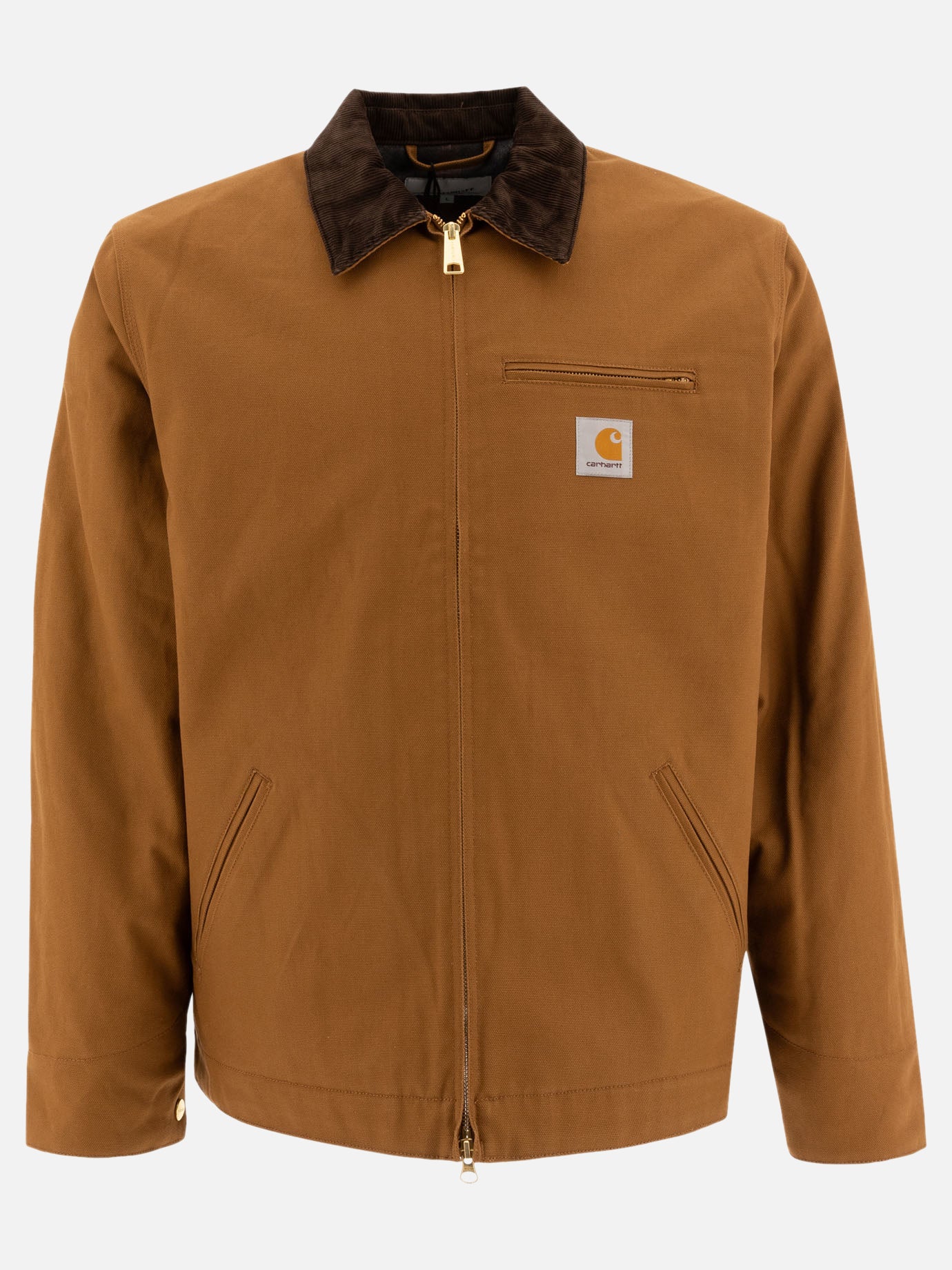 Overshirt jackets Logo  Brown - Carhartt WIP Men | PDP | VIETTI Online Store | thumbnail