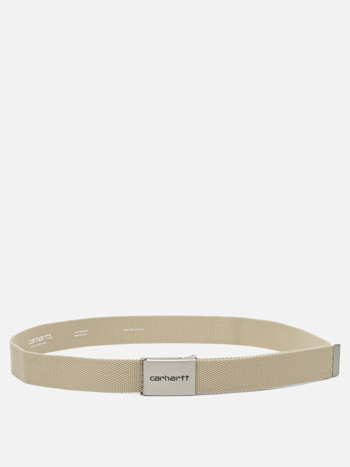 Cinture in tessuto 100% polyester  Beige - Carhartt WIP Uomo | PDP | VIETTI Online Store | Zoom-Modal
