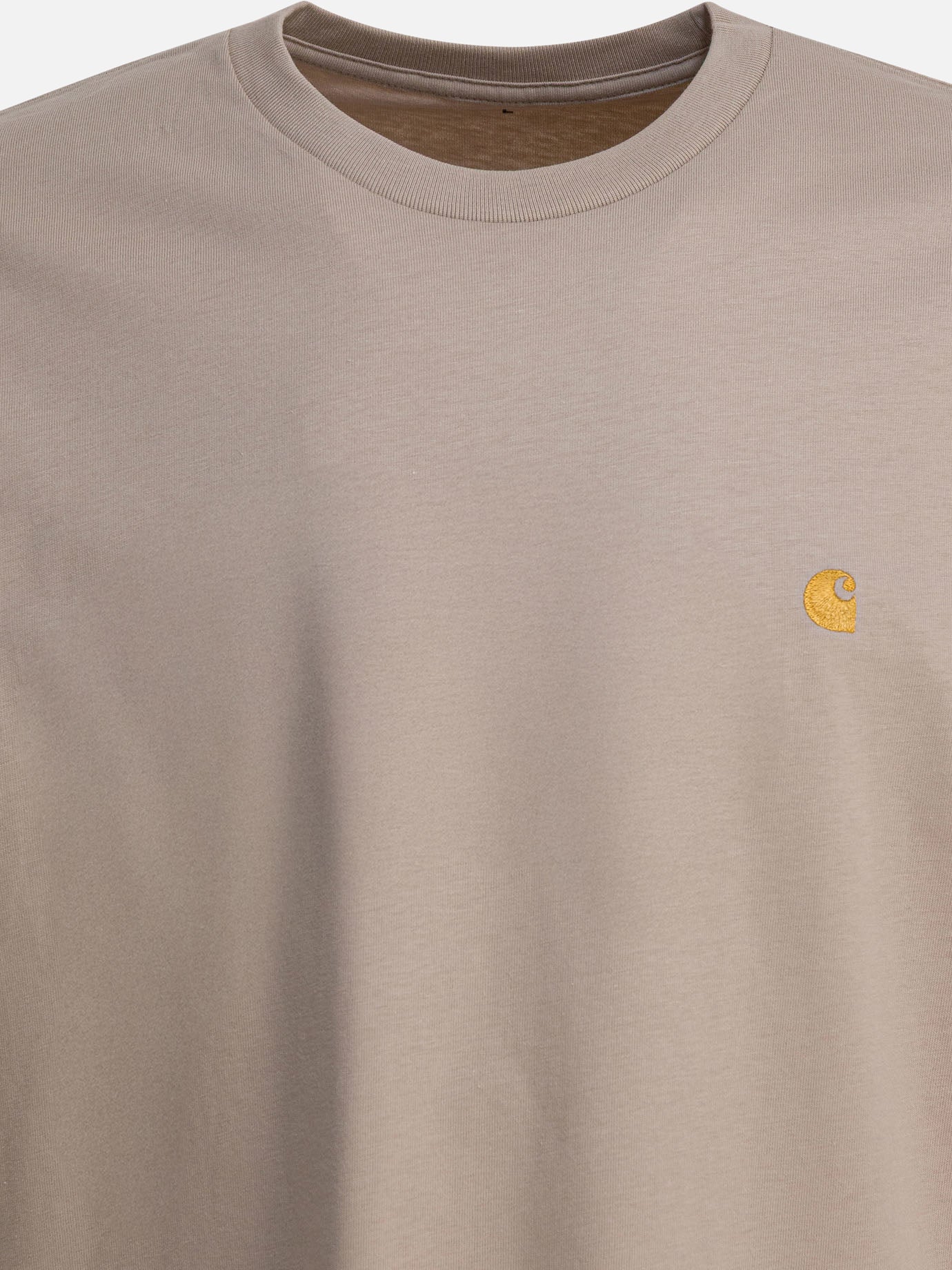 T-shirt girocollo Logo  Beige - Carhartt WIP Uomo | PDP | VIETTI Online Store | Zoom-Modal_2
