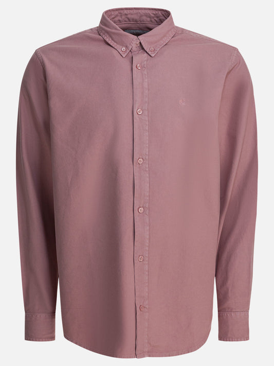 Camicie casual Logo  Rosa - Carhartt WIP Uomo | PLP | VIETTI Online Store 
