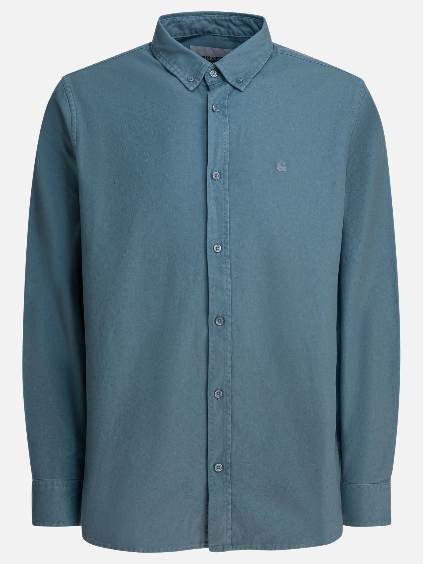 Camicie casual Logo  Blu - Carhartt WIP Uomo | PDP | VIETTI Online Store | thumbnail