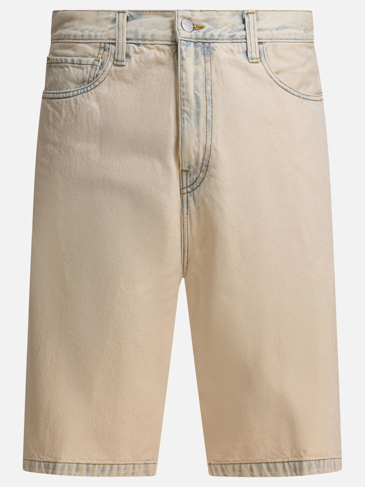 Short cinque tasche Denim  Beige - Carhartt WIP Uomo | PDP | VIETTI Online Store | thumbnail