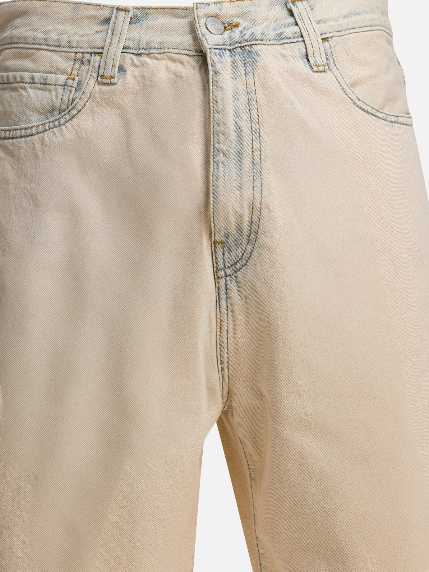 Short cinque tasche Denim  Beige - Carhartt WIP Uomo | PDP | VIETTI Online Store | thumbnail_3