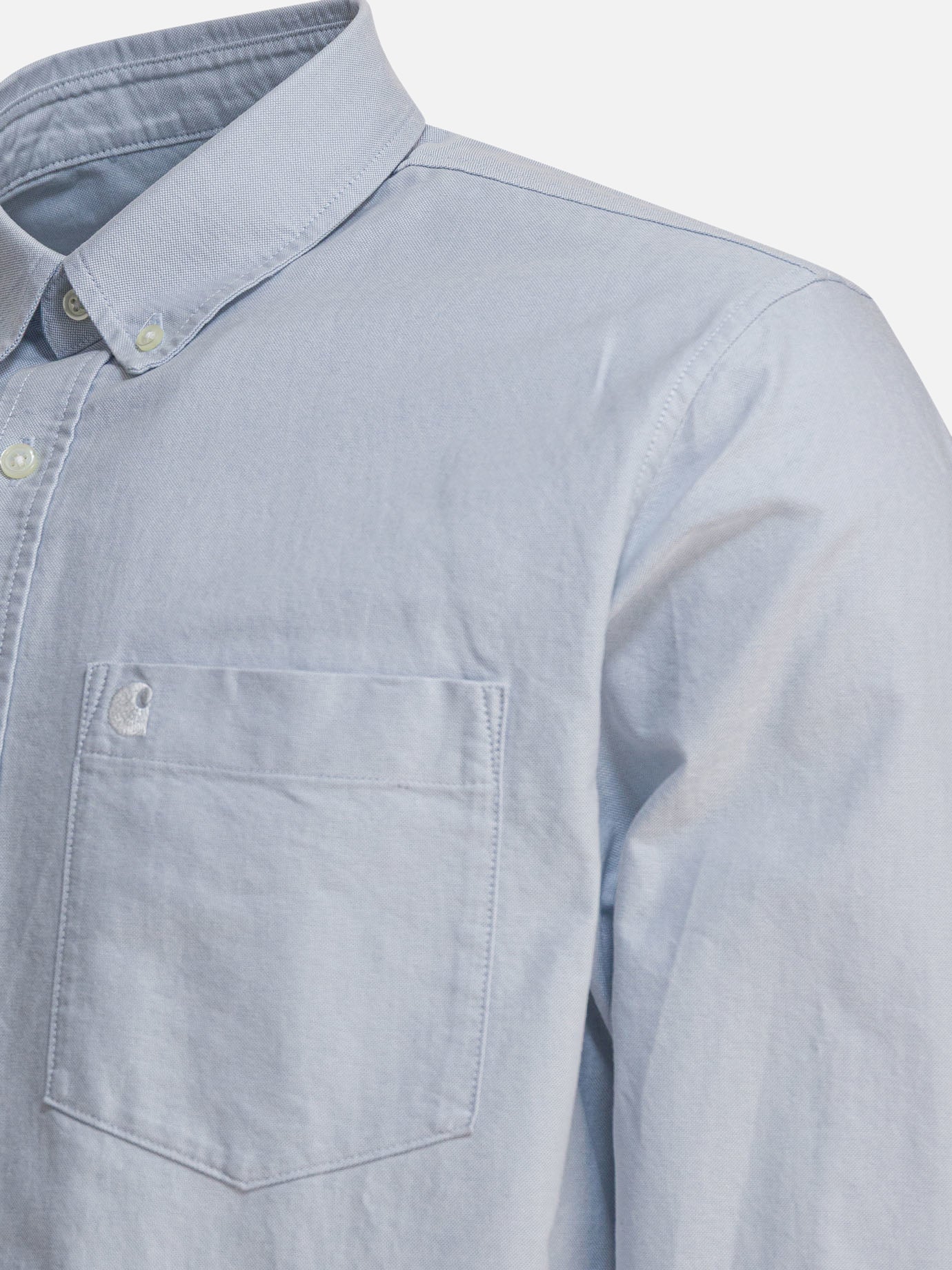 Camicie casual Solid colour  Blu - Carhartt WIP Uomo | PDP | VIETTI Online Store | Zoom-Modal_4
