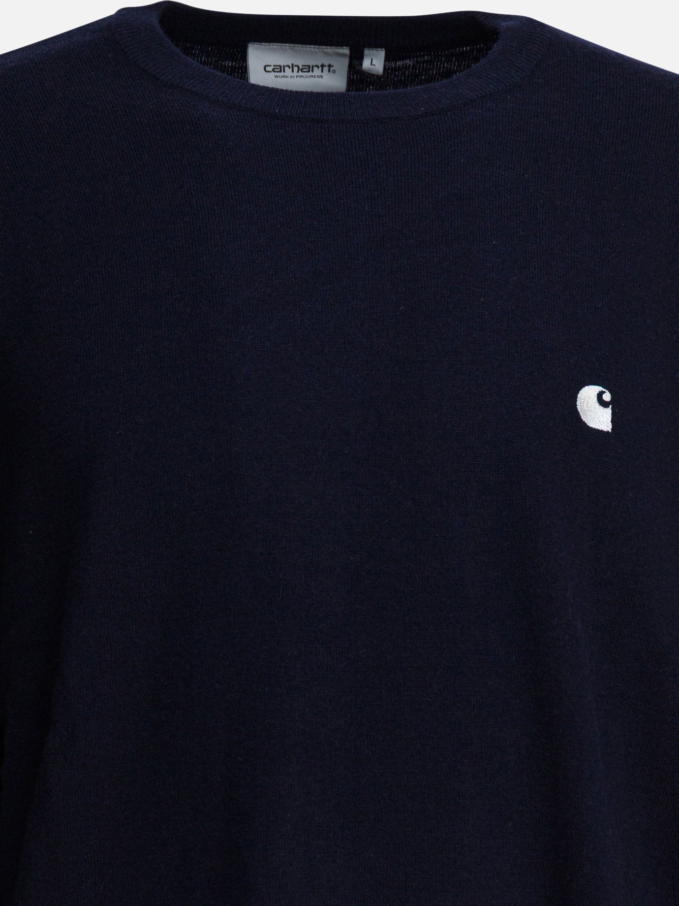 Crewneck sweaters Logo  Blue - Carhartt WIP Men | PDP | VIETTI Online Store | thumbnail_3