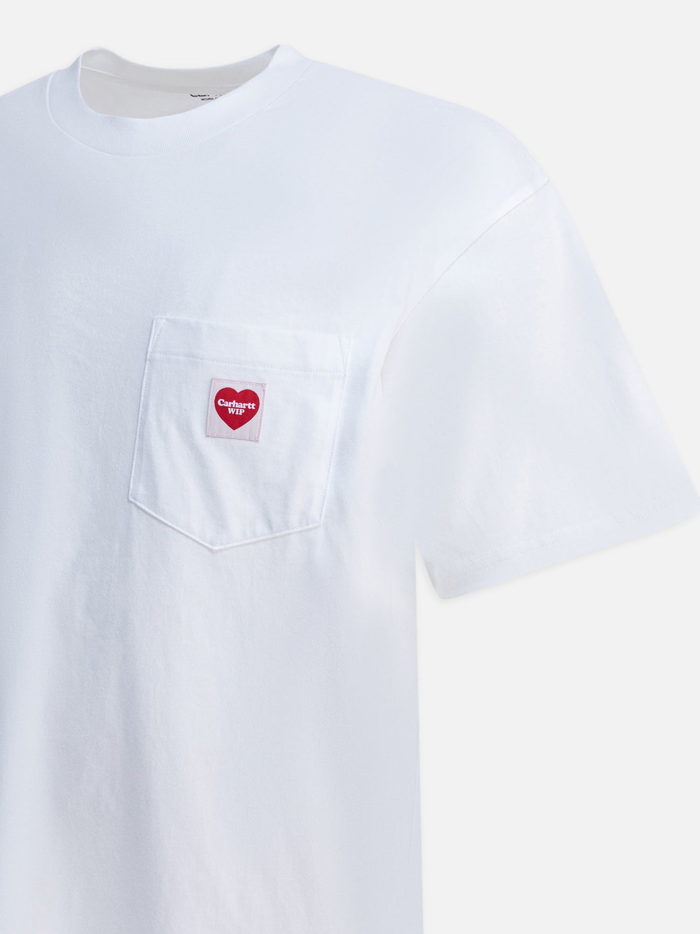 T-shirt girocollo Solid colour  Bianco - Carhartt WIP Uomo | PDP | VIETTI Online Store | Zoom-Modal_4
