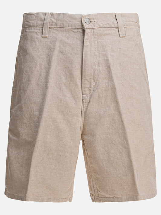 Short utility Solid colour  Beige - Carhartt WIP Uomo | PLP | VIETTI Online Store 
