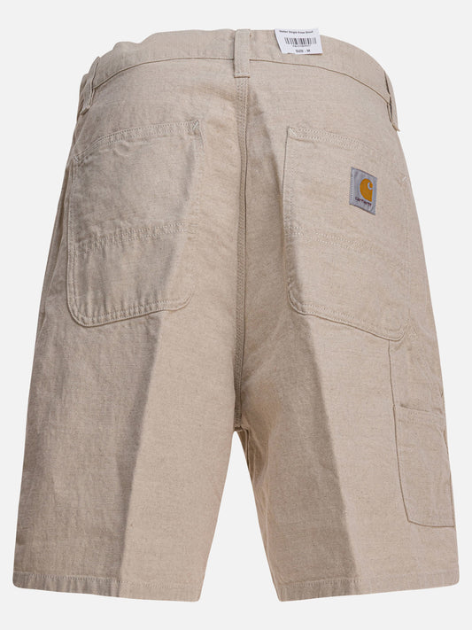 Short utility Solid colour  Beige - Carhartt WIP Uomo | PLP | VIETTI Online Store | 2
