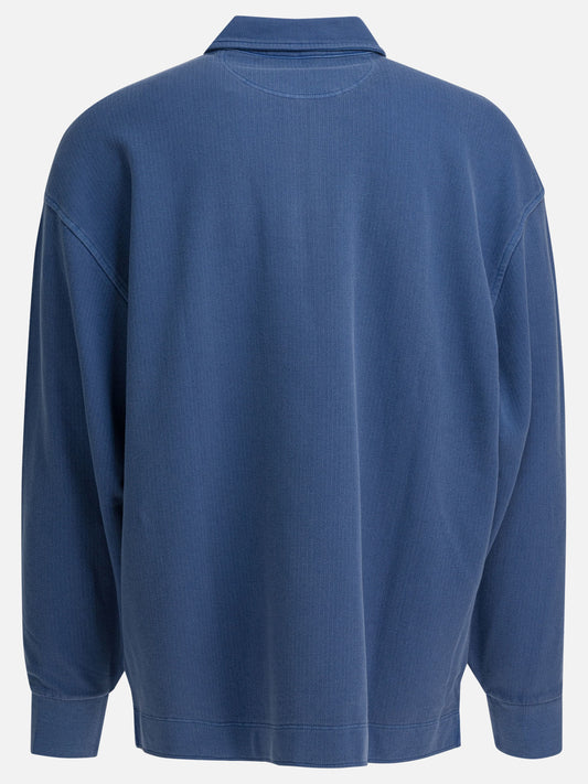 Half zip sweatshirts Logo  Blue - Carhartt WIP Men | PLP | VIETTI Online Store | 2
