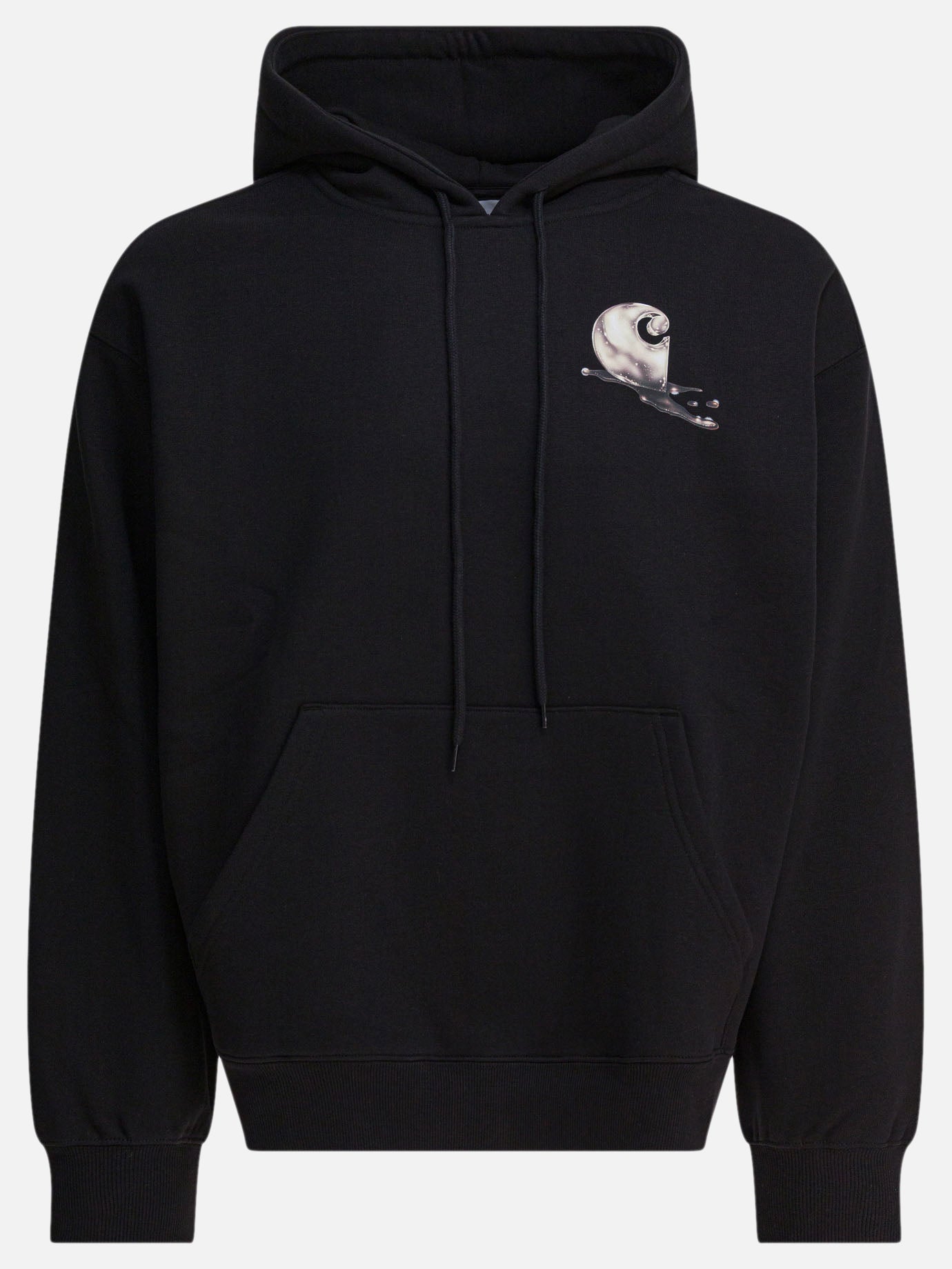 Felpe con cappuccio Logo  Nero - Carhartt WIP Uomo | PDP | VIETTI Online Store | Zoom-Modal
