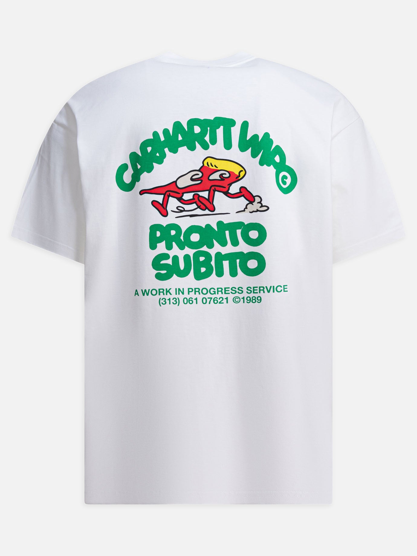 Crewneck t-shirts Print  White - Carhartt WIP Men | PDP | VIETTI Online Store | Zoom-Modal_2
