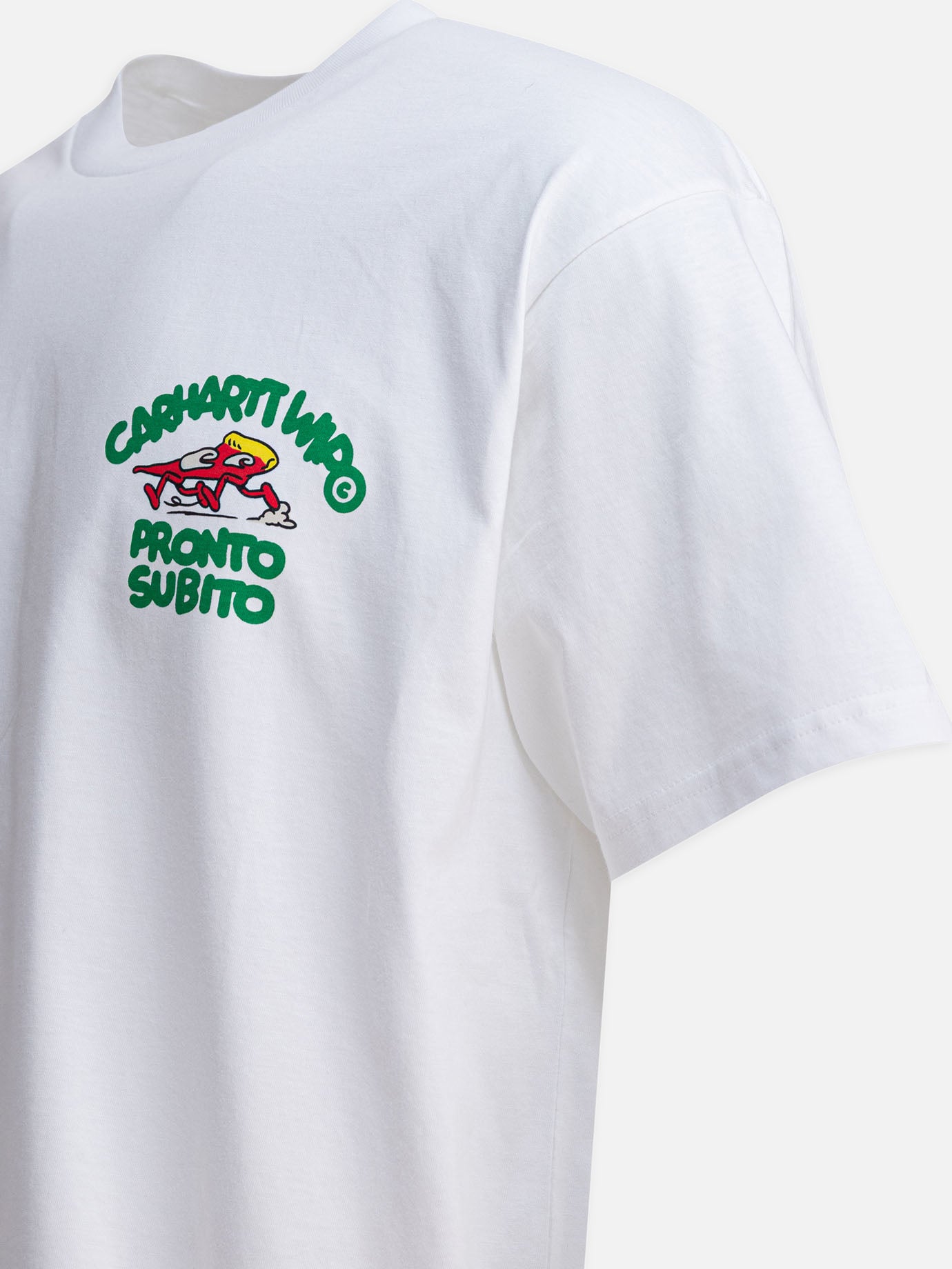 Crewneck t-shirts Print  White - Carhartt WIP Men | PDP | VIETTI Online Store | thumbnail_4