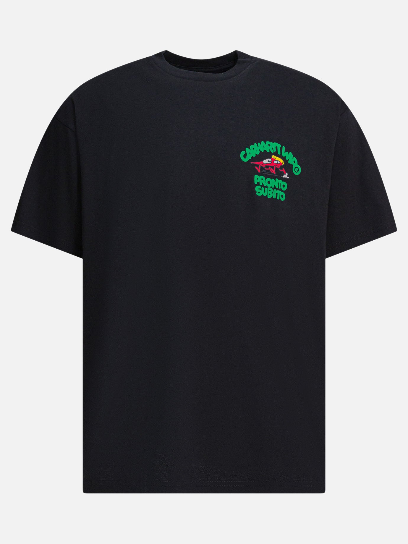 Crewneck t-shirts Print  Black - Carhartt WIP Men | PDP | VIETTI Online Store | Zoom-Modal
