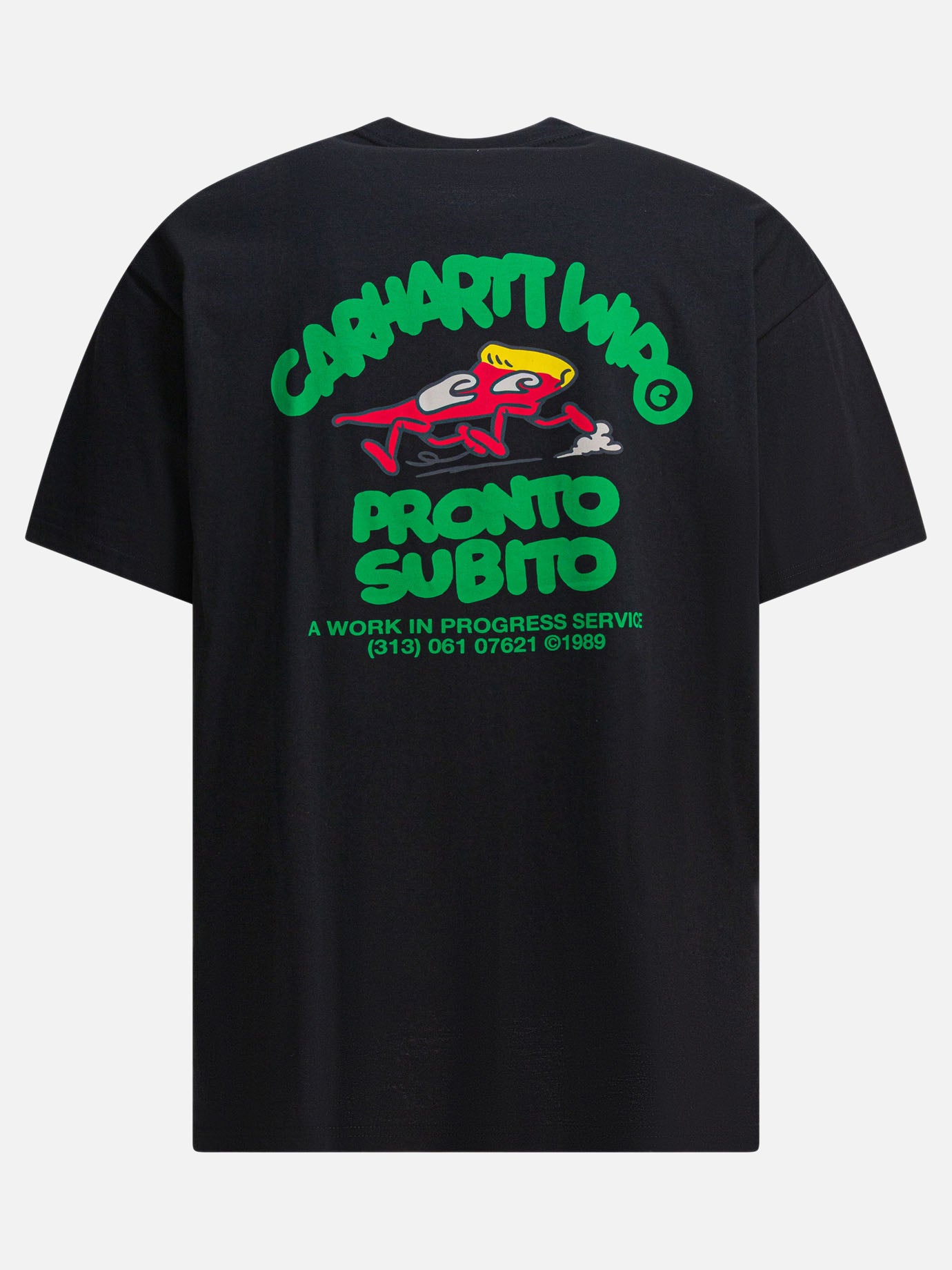 Crewneck t-shirts Print  Black - Carhartt WIP Men | PDP | VIETTI Online Store | thumbnail_2