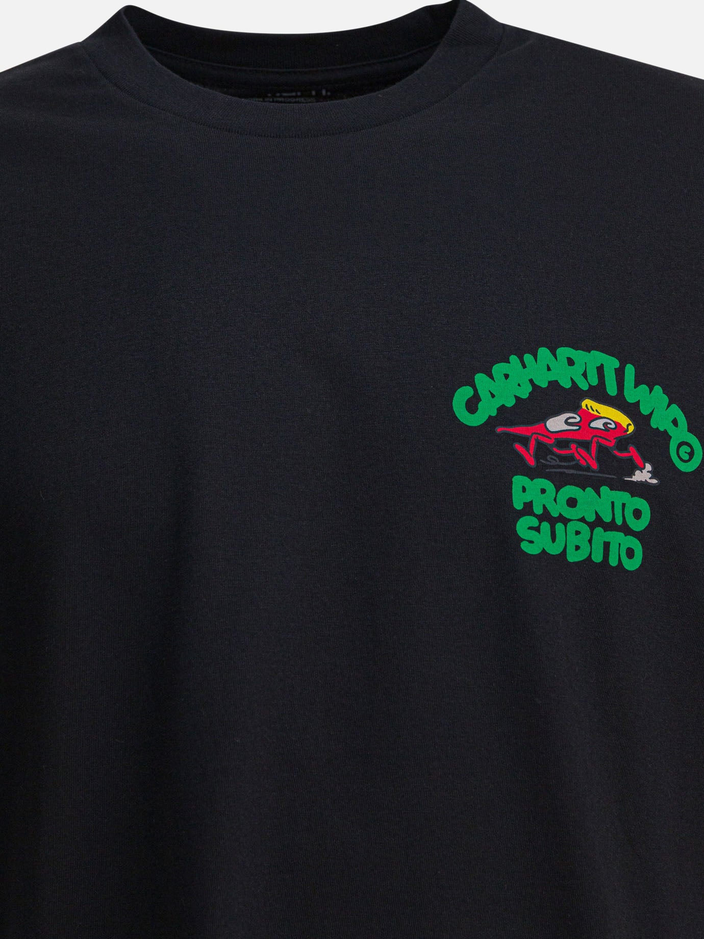 Crewneck t-shirts Print  Black - Carhartt WIP Men | PDP | VIETTI Online Store | thumbnail_3
