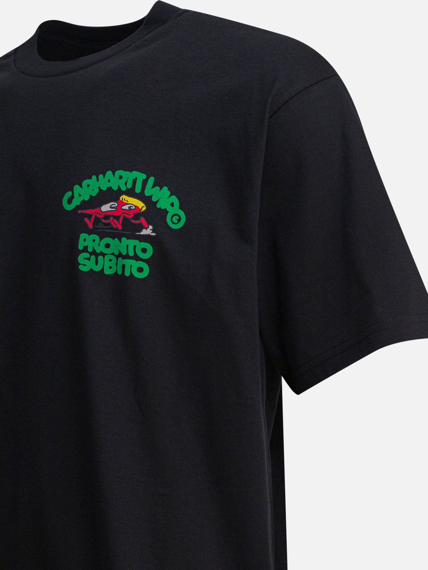 Crewneck t-shirts Print  Black - Carhartt WIP Men | PDP | VIETTI Online Store | Zoom-Modal_4
