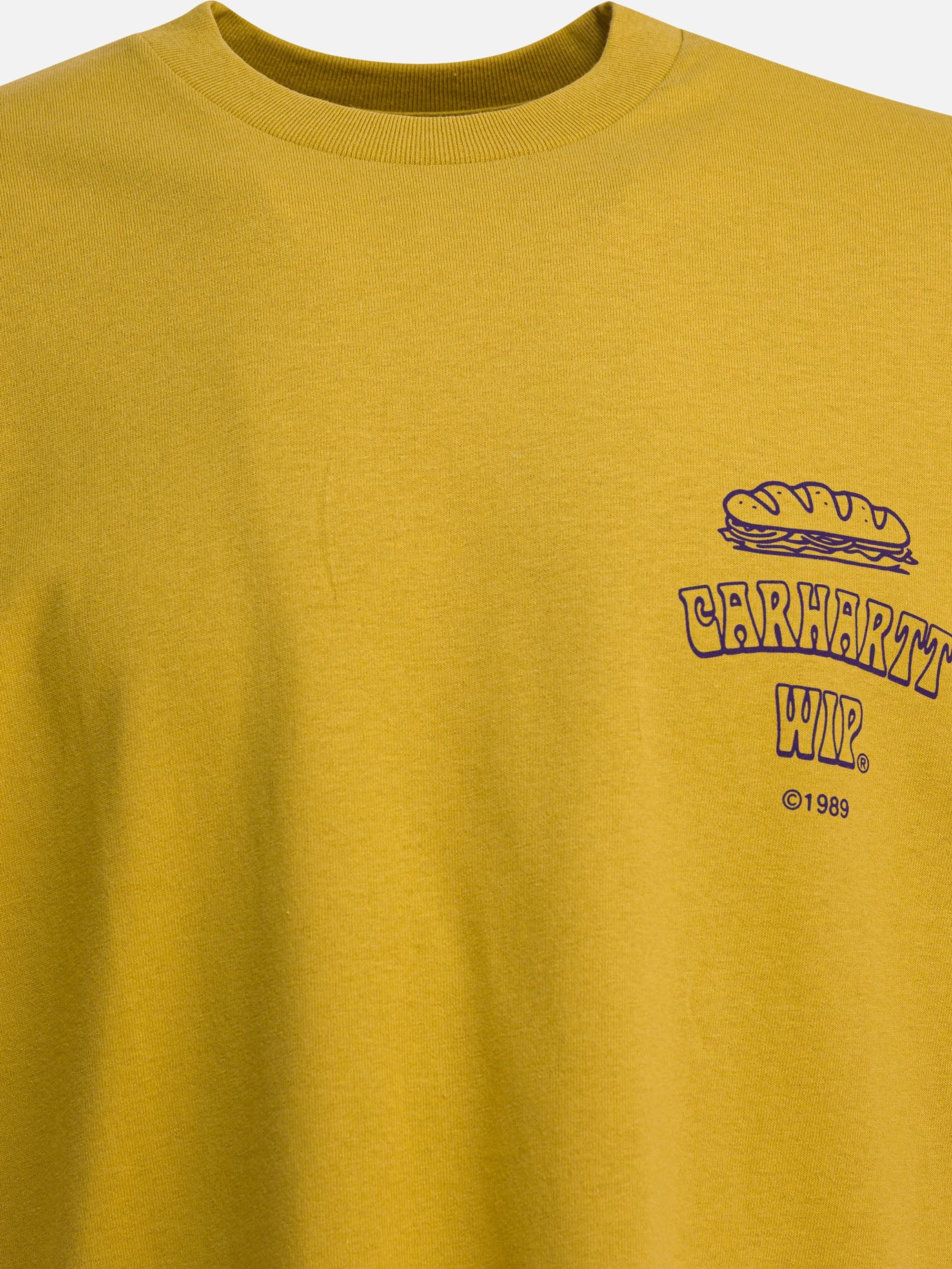 Crewneck t-shirts Print  Yellow - Carhartt WIP Men | PDP | VIETTI Online Store | thumbnail_3