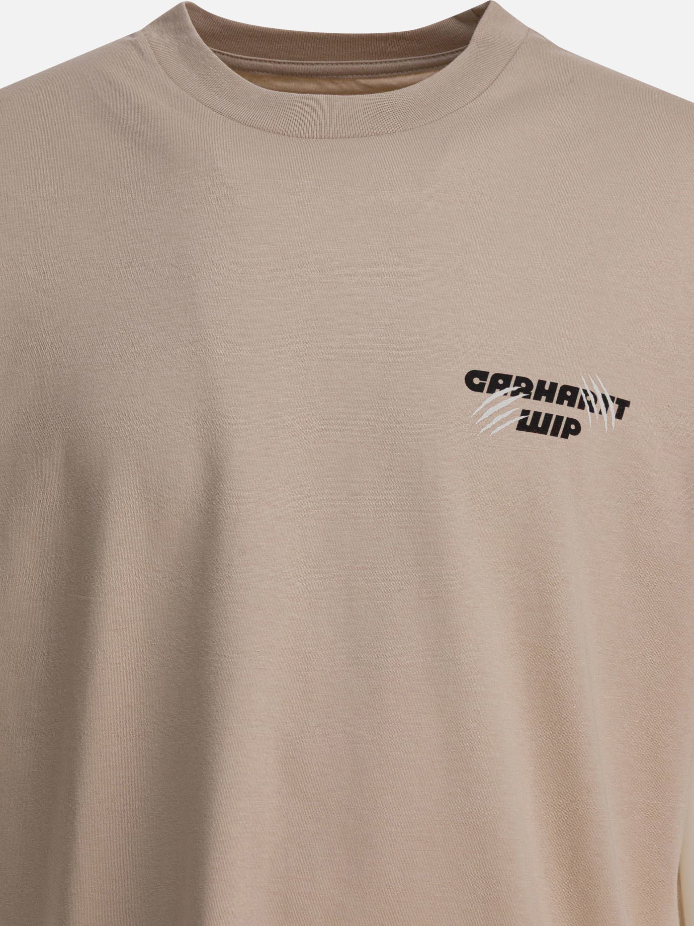 Crewneck t-shirts Logo  Beige - Carhartt WIP Men | PDP | VIETTI Online Store | Zoom-Modal_3
