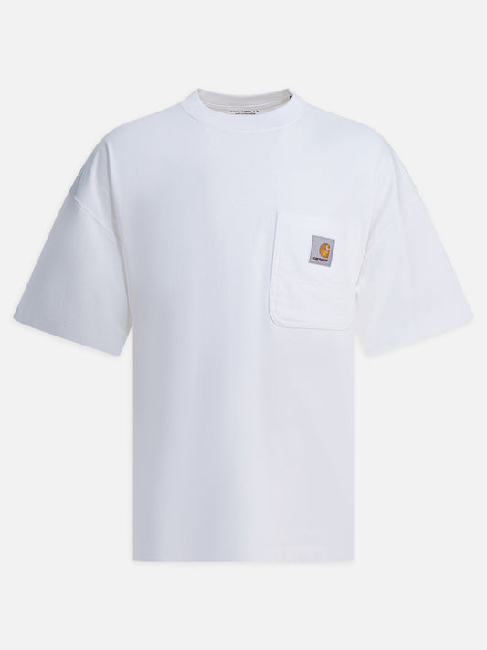 T-shirt girocollo Logo  Bianco - Carhartt WIP Uomo | VIETTI Online Store 
