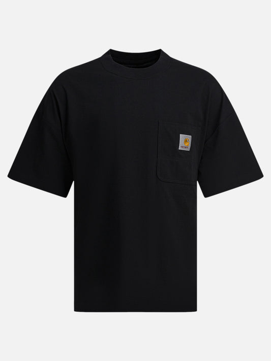 T-shirt girocollo Logo  Nero - Carhartt WIP Uomo | VIETTI Online Store 
