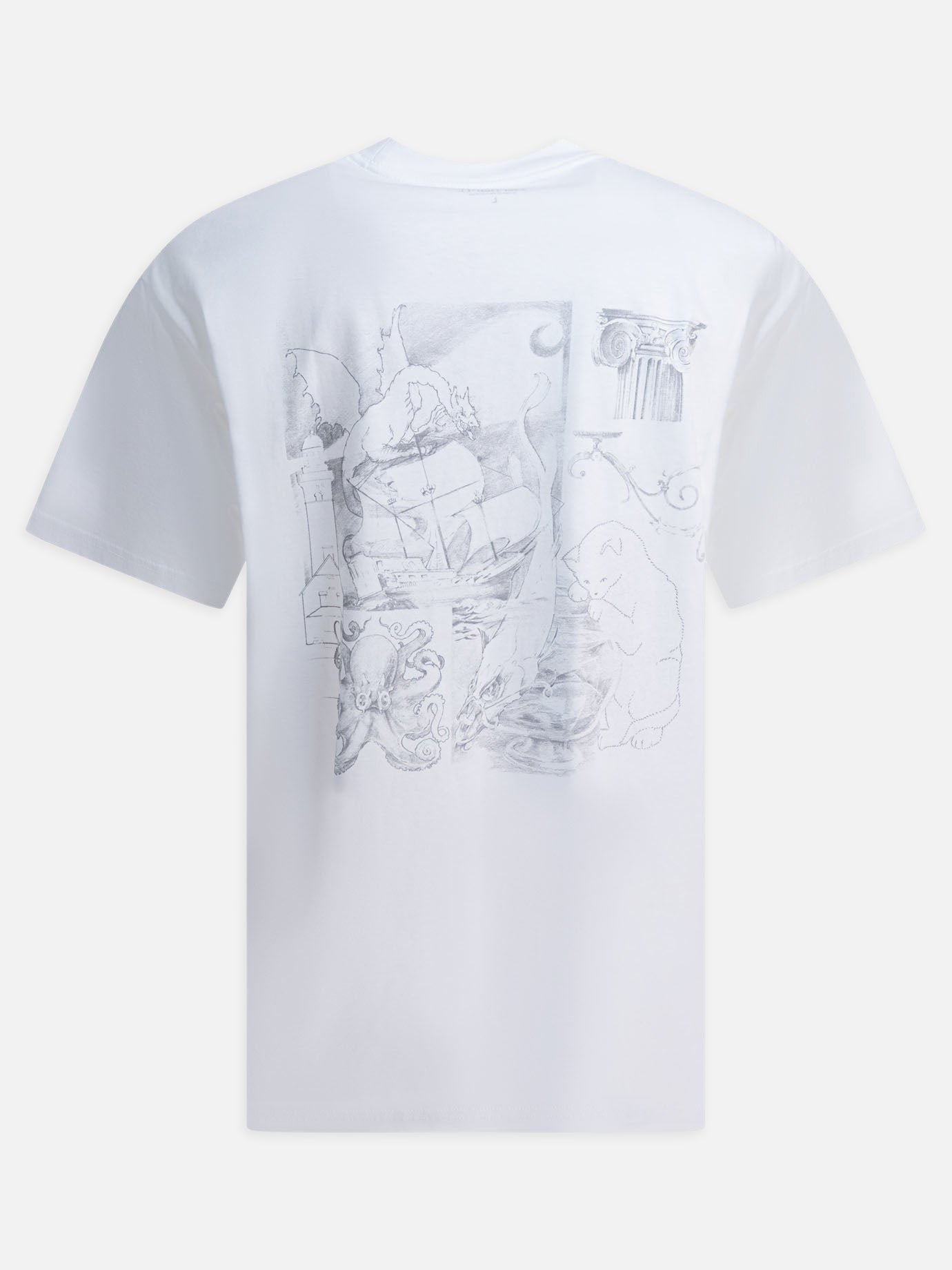 T-shirt girocollo Print  Bianco - Carhartt WIP Uomo | PDP | VIETTI Online Store | thumbnail_2