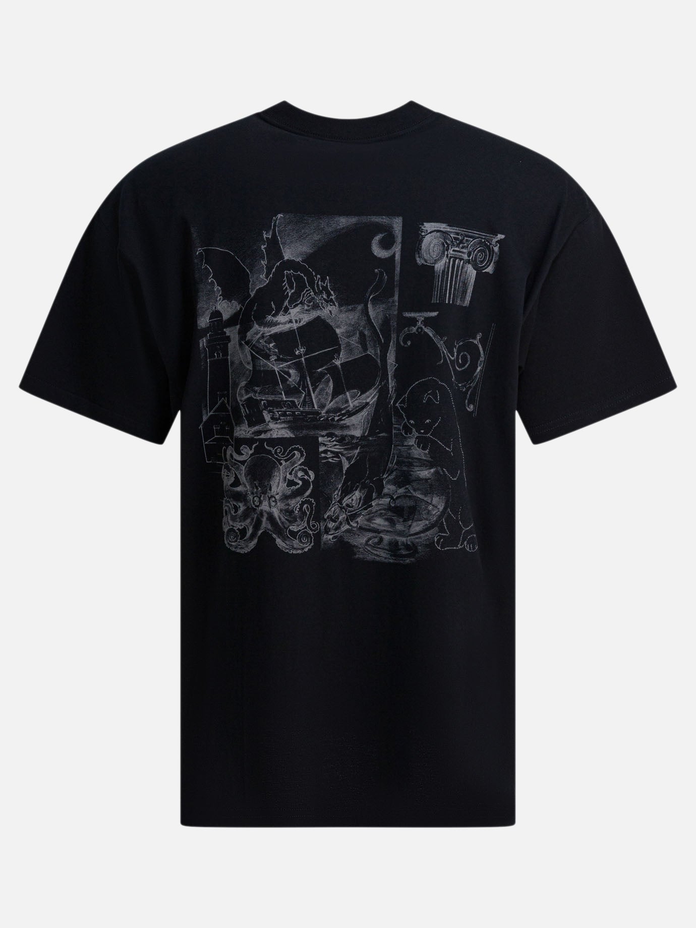 T-shirt girocollo Print  Nero - Carhartt WIP Uomo | PDP | VIETTI Online Store | thumbnail_2