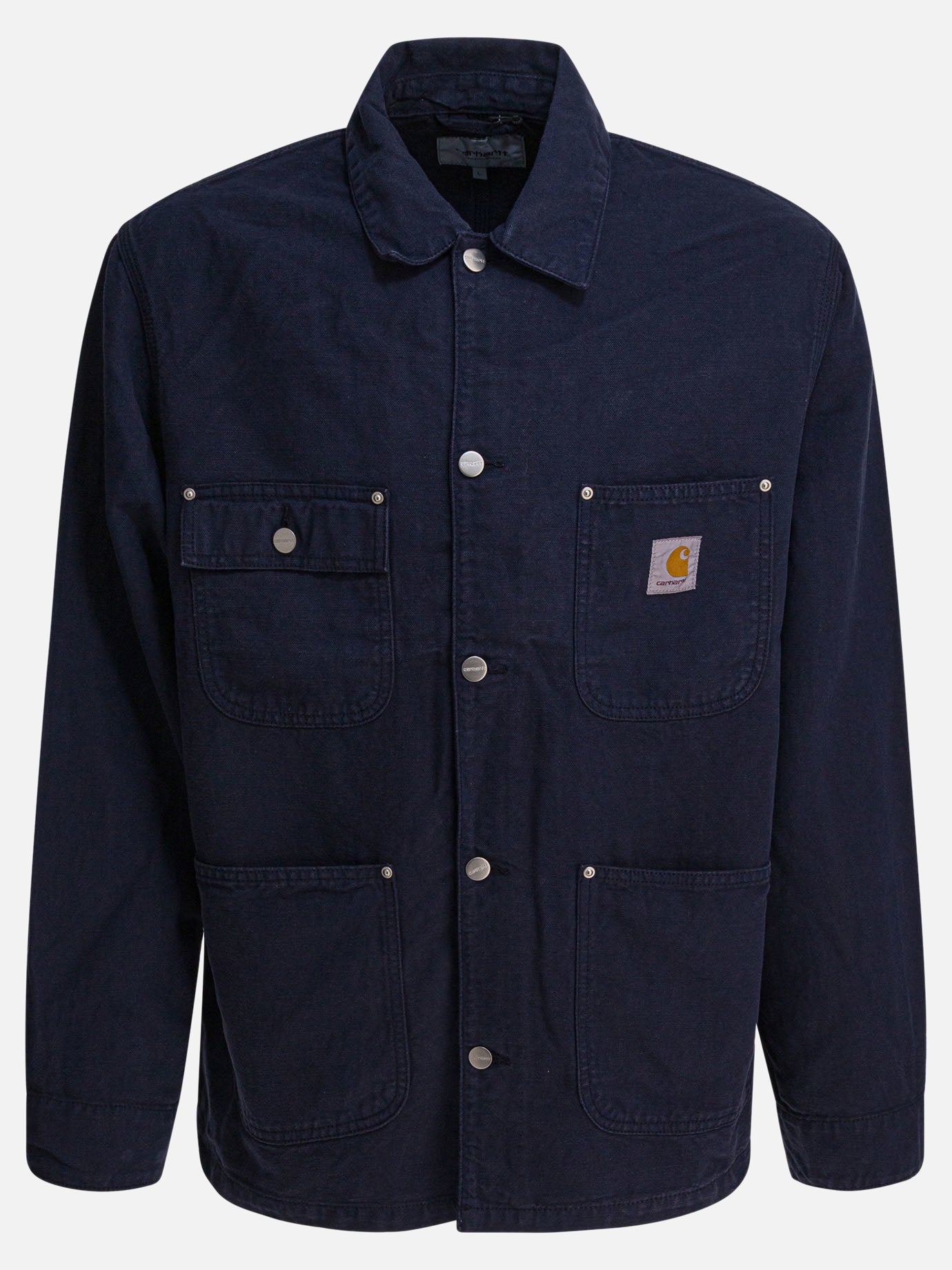 Giacche overshirt Solid colour  Blu - Carhartt WIP Uomo | PDP | VIETTI Online Store | Zoom-Modal

