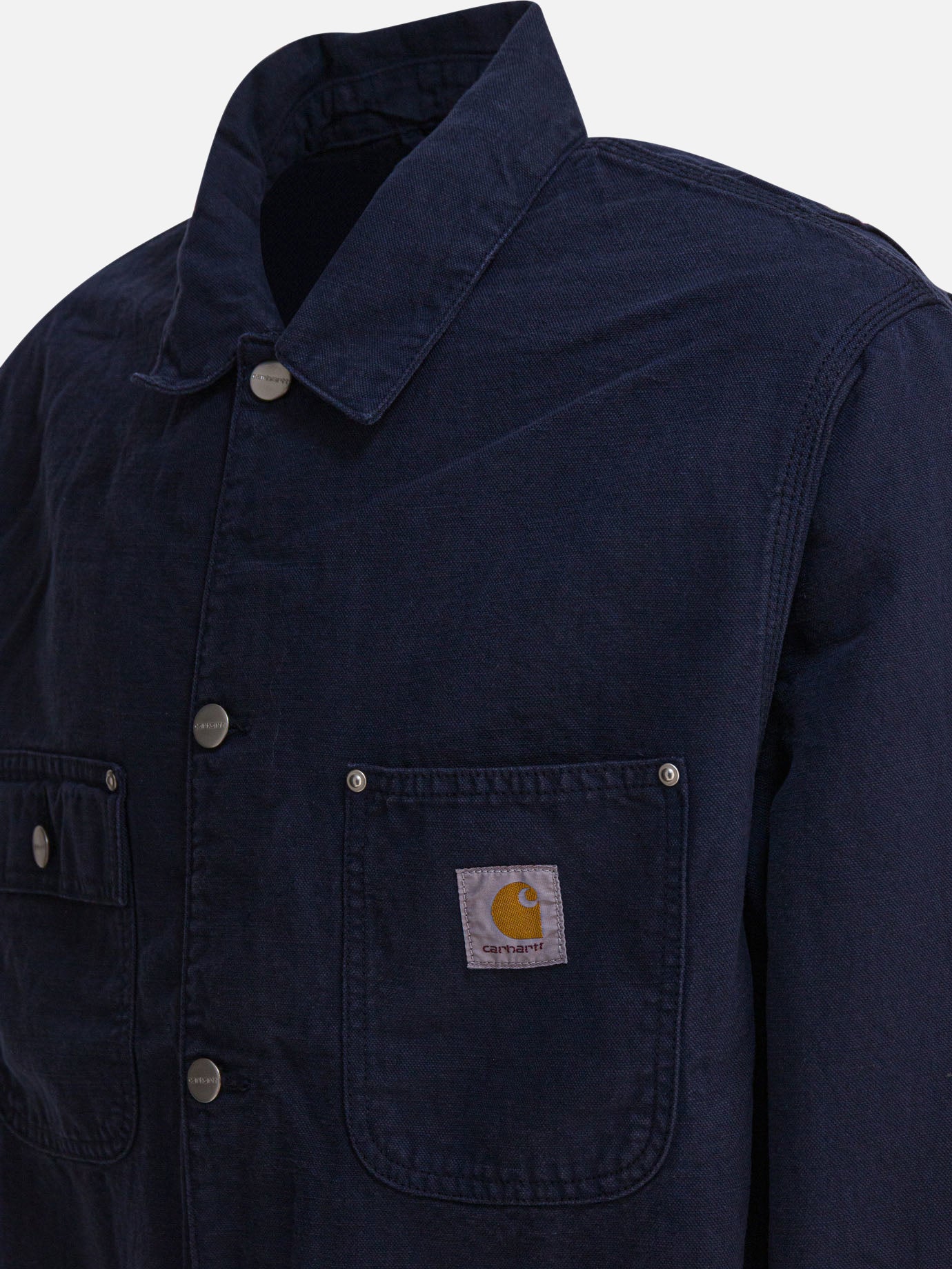 Giacche overshirt Solid colour  Blu - Carhartt WIP Uomo | PDP | VIETTI Online Store | Zoom-Modal_4
