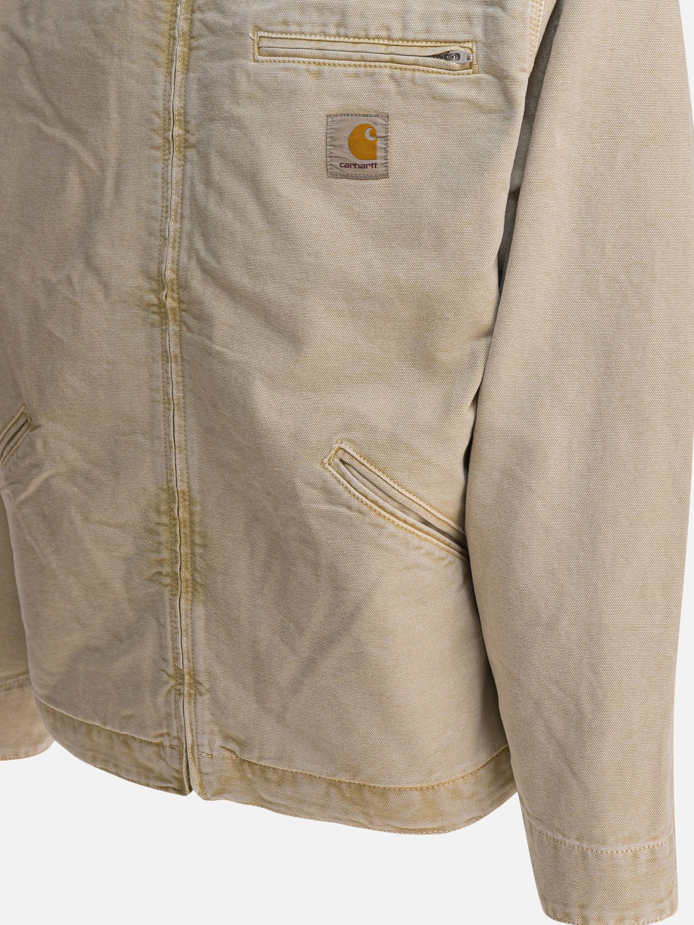 Giacche in denim Solid colour  Beige - Carhartt WIP Uomo | PDP | VIETTI Online Store | Zoom-Modal_4
