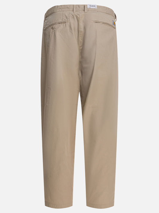 Pantaloni casual Solid colour  Beige - Carhartt WIP Uomo | PLP | VIETTI Online Store | 2
