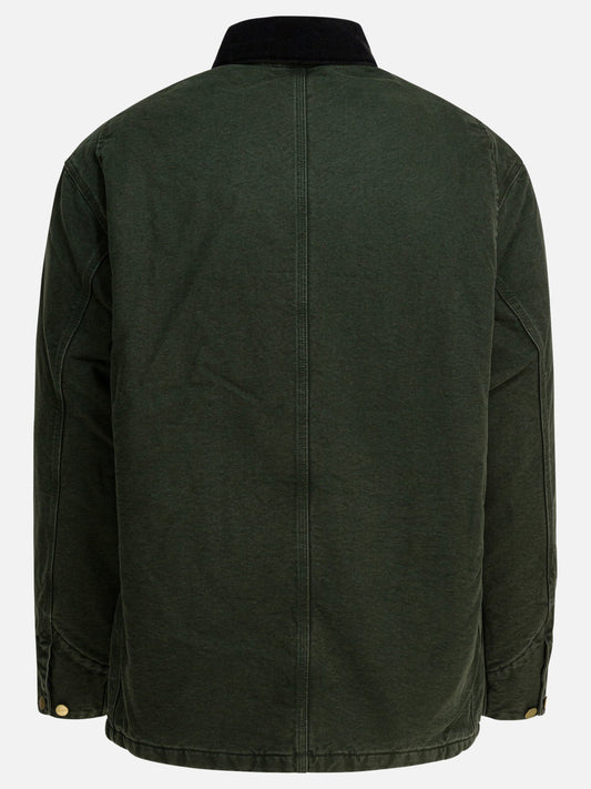 Quilted & Utility Jackets Solid colour  Green - Carhartt WIP Men | PLP | VIETTI Online Store | 2
