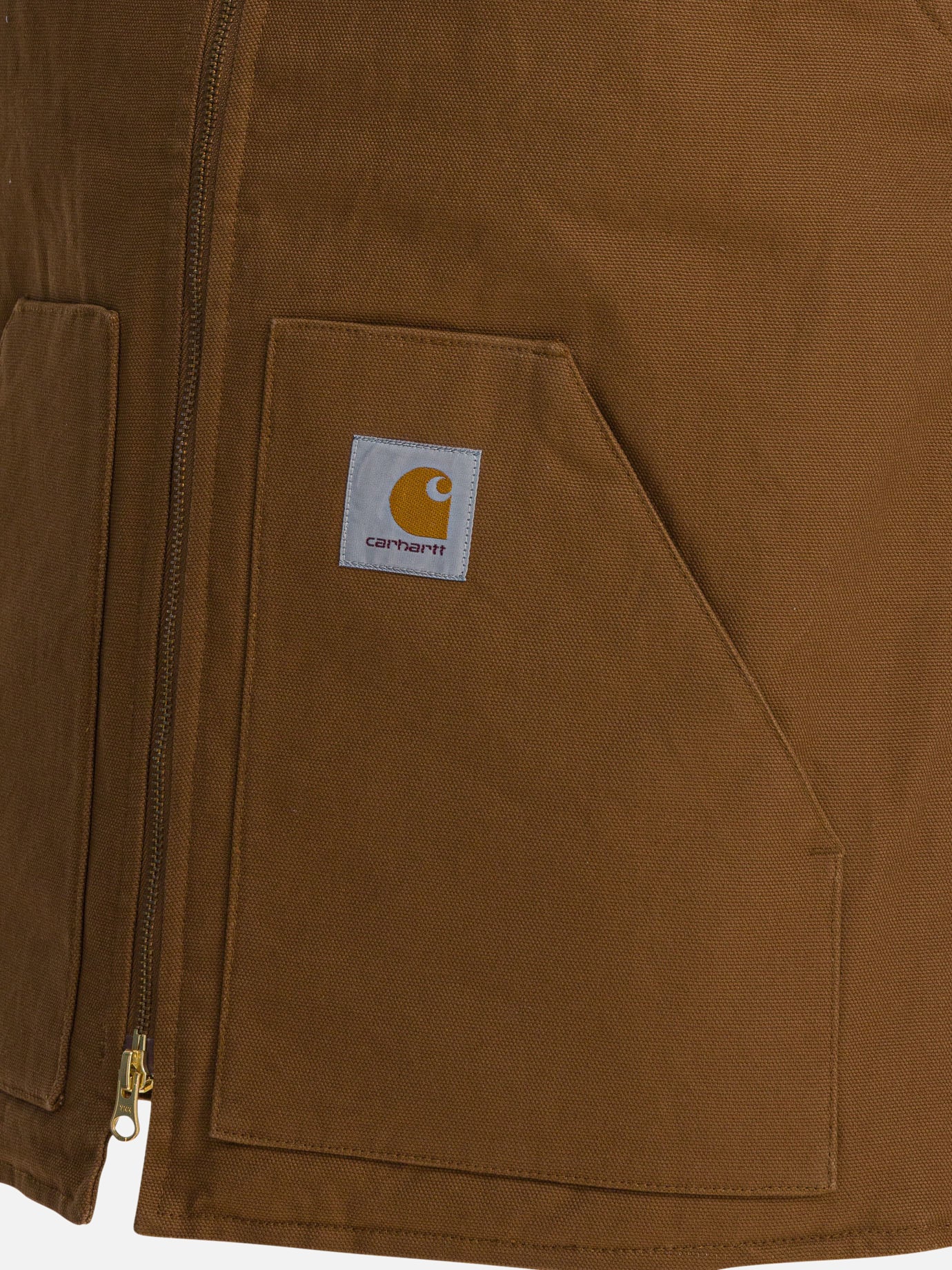 Giacche smanicate Logo  Marrone - Carhartt WIP Uomo | PDP | VIETTI Online Store | thumbnail_4