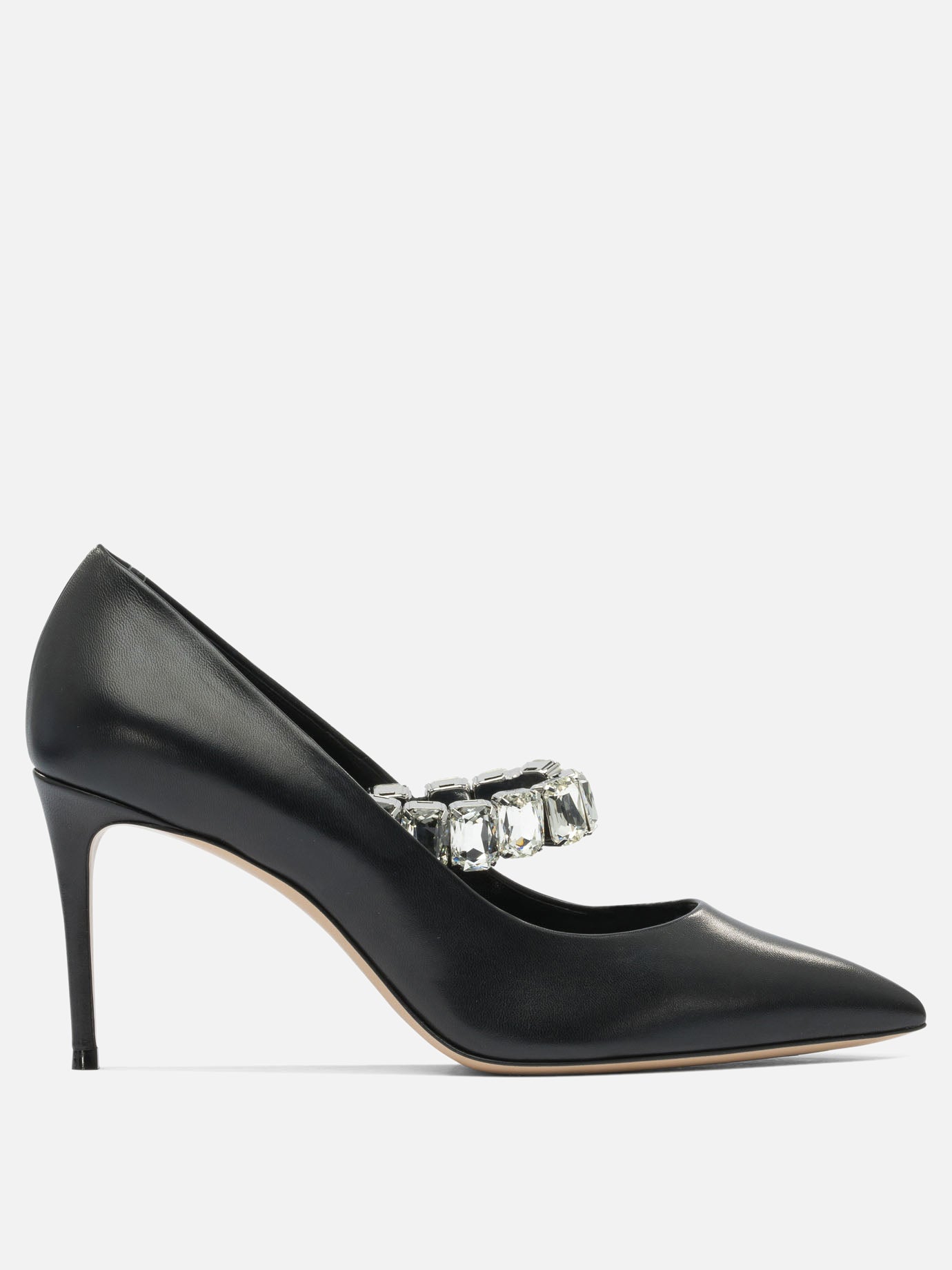 Pumps 100% leather - 100% leather  Black - Casadei Women | PDP | VIETTI Online Store | Zoom-Modal
