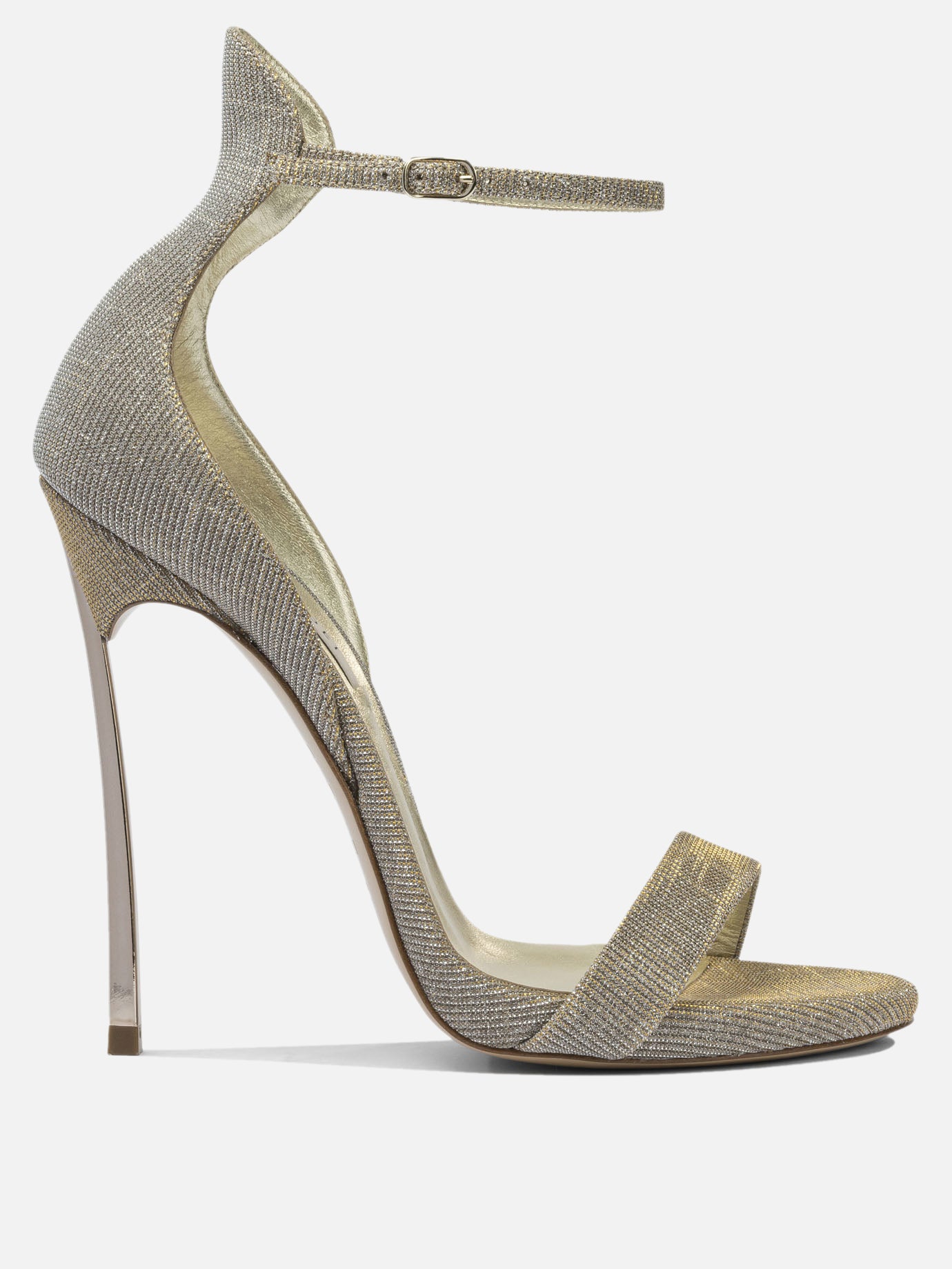 Heeled sandals 1LG50D125MTRINI  Silver - Casadei Women | PDP | VIETTI Online Store | Zoom-Modal
