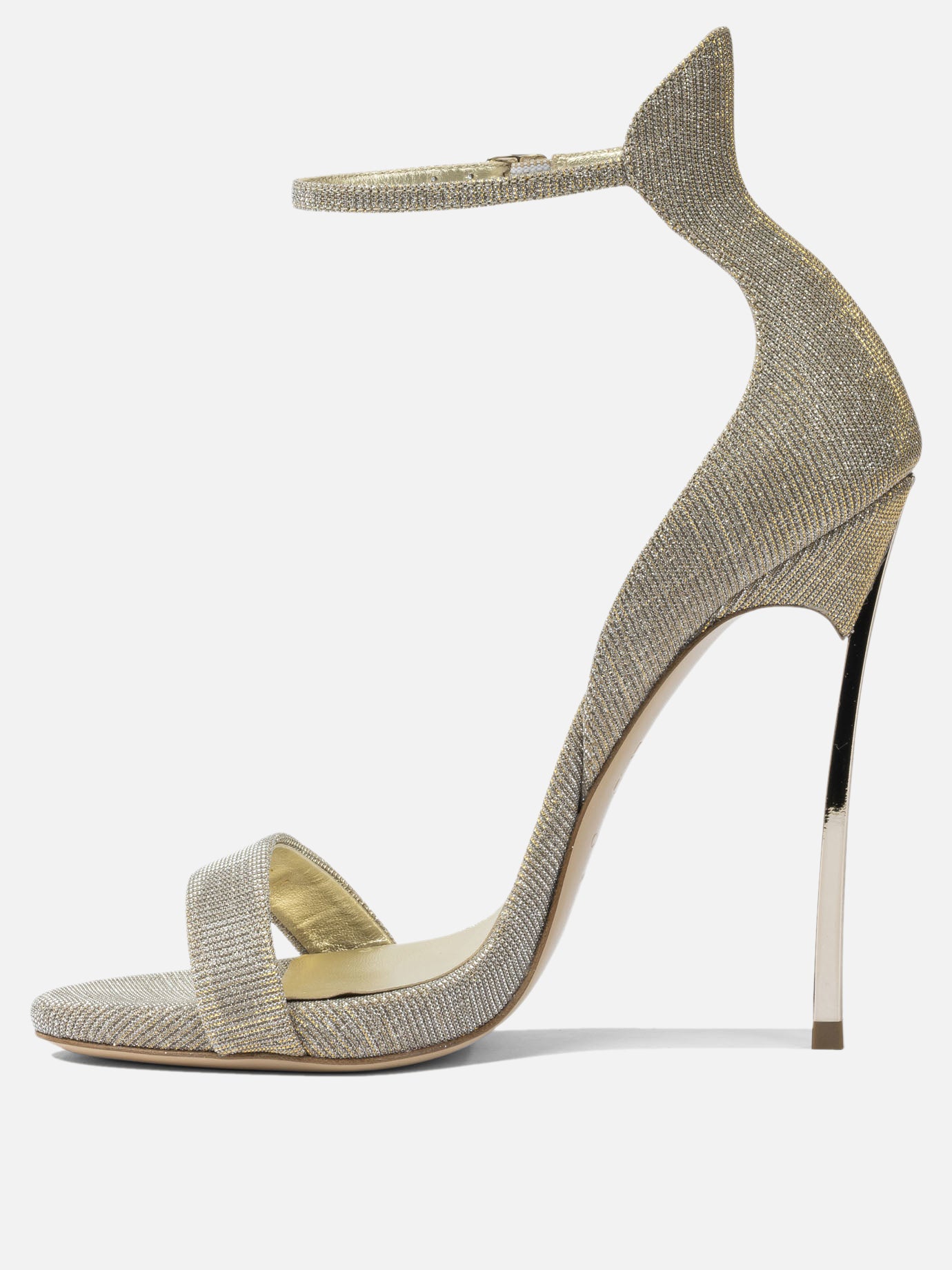 Heeled sandals 1LG50D125MTRINI  Silver - Casadei Women | PDP | VIETTI Online Store | Zoom-Modal_3
