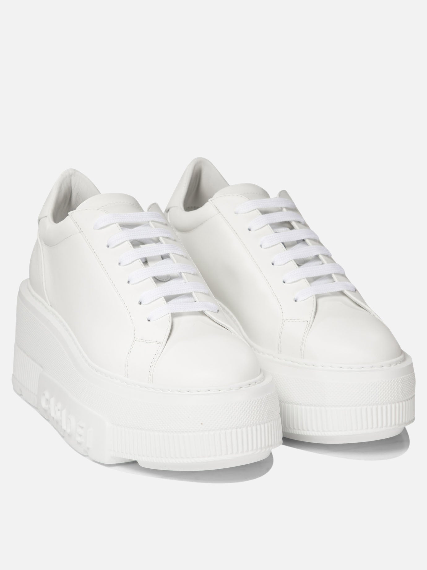 Low top sneakers 100% leather - 100% rubber  White - Casadei Women | PDP | VIETTI Online Store | Zoom-Modal_2
