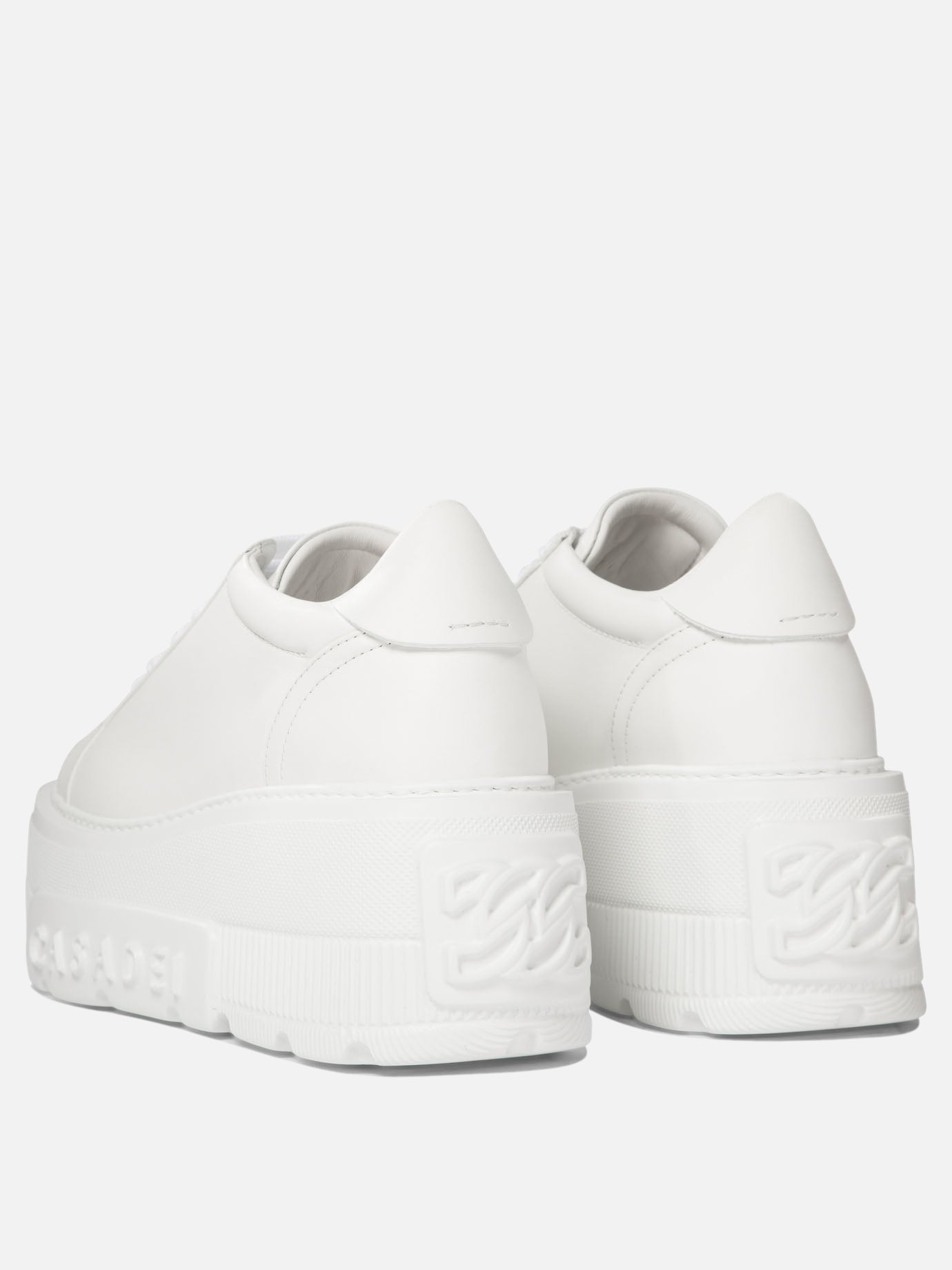 Low top sneakers 100% leather - 100% rubber  White - Casadei Women | PDP | VIETTI Online Store | Zoom-Modal_4
