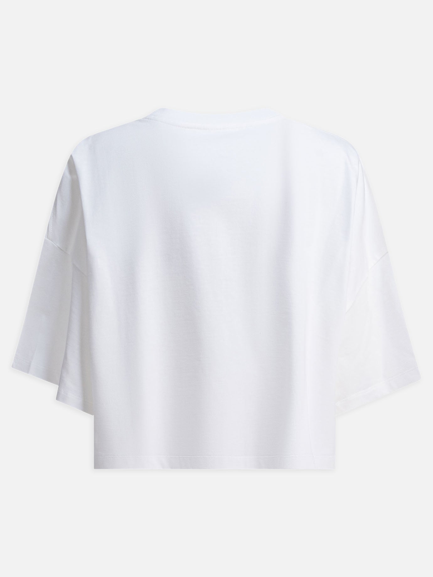 Chloé T-shirt boxy in jersey di cotone 10889585_S White thumbnail_2