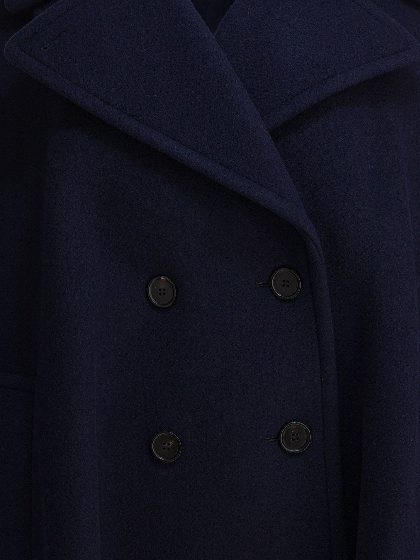 Chloé Cappotto doppiopetto in lana 14979977_36 Blue thumbnail_3