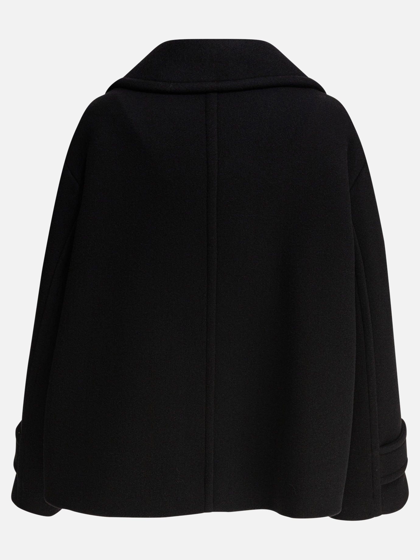 Chloé Cappotto corto in lana 11708354_36 Black thumbnail_2
