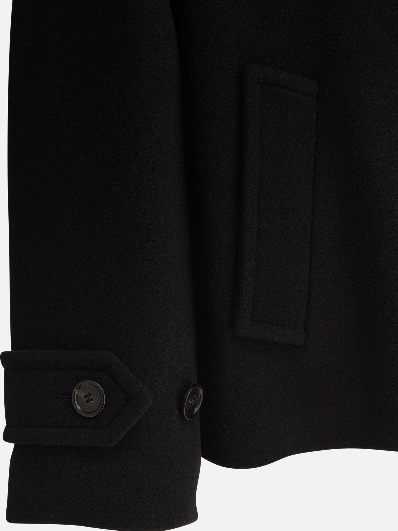 Chloé Cappotto corto in lana 11708354_36 Black thumbnail_3