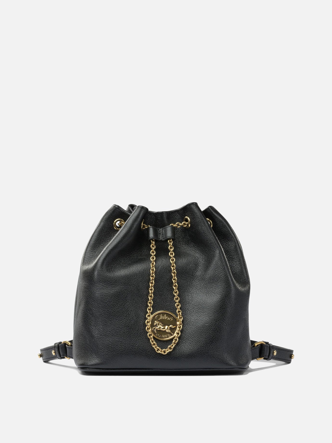 Zaini casual 100% leather  Nero - Chloé Donna | PDP | VIETTI Online Store | Zoom-Modal
