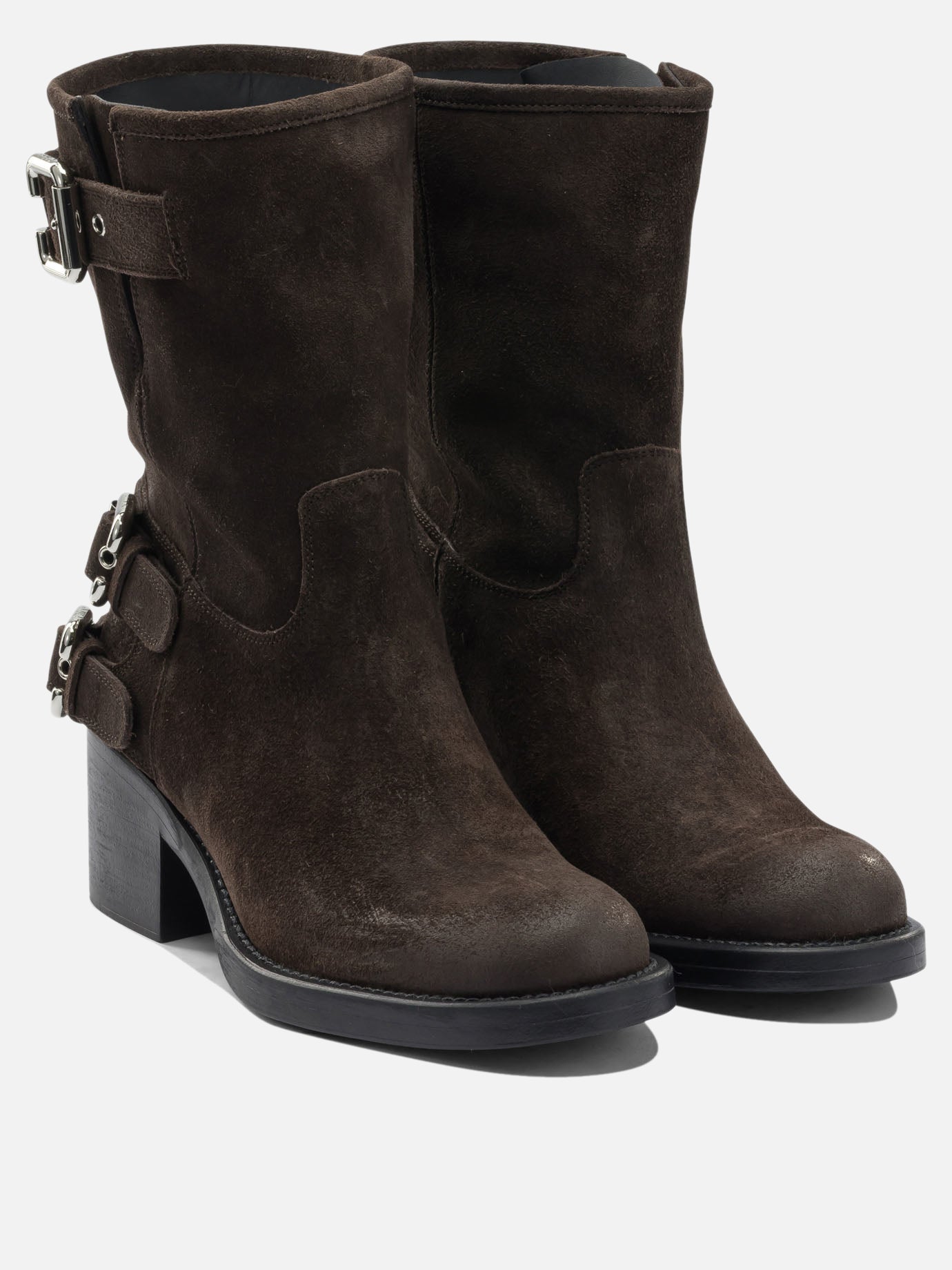 Stivaletti pull-on 100% leather - 100% leather  Marrone - Chloé Donna | PDP | VIETTI Online Store | thumbnail_2