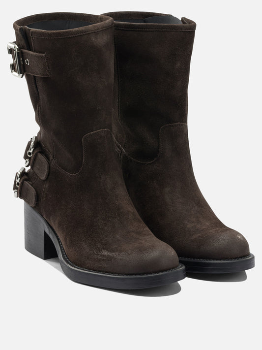 Pull-on boots 100% leather - 100% leather  Brown - Chloé Women | PDP | VIETTI Online Store | 2
